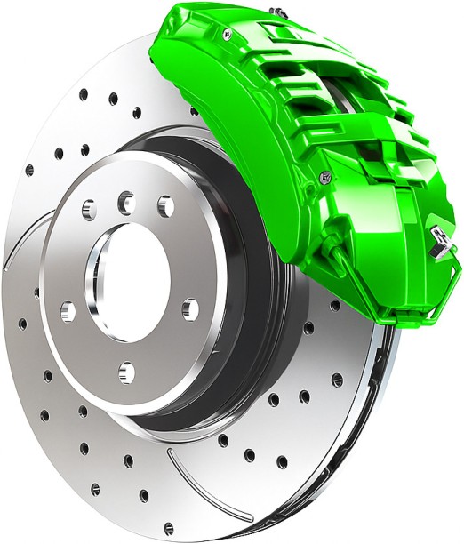 Liquid Armour High Heat Caliper Paint Kit (Monster Green) Can Car Body Filler Putty