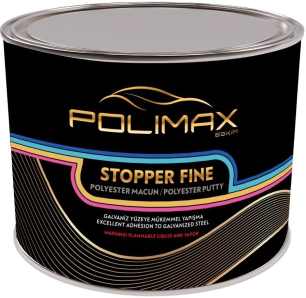Polimax Stopper Fine Can Car Body Filler Putty