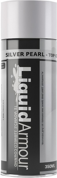 Liquid Armour Matte Silver Pearl Can Car Body Filler Putty