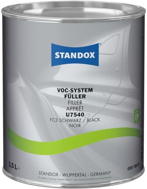 Standox VOC Primer Can Car Body Filler Putty