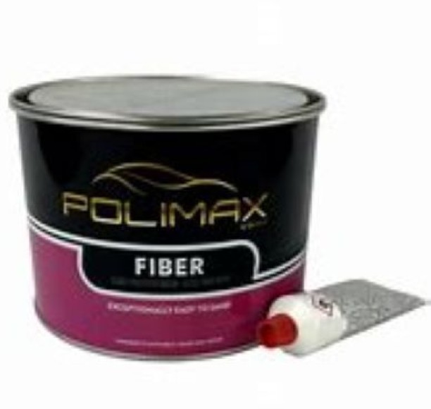 Polimax Fiber polyester putty Can Car Body Filler Putty