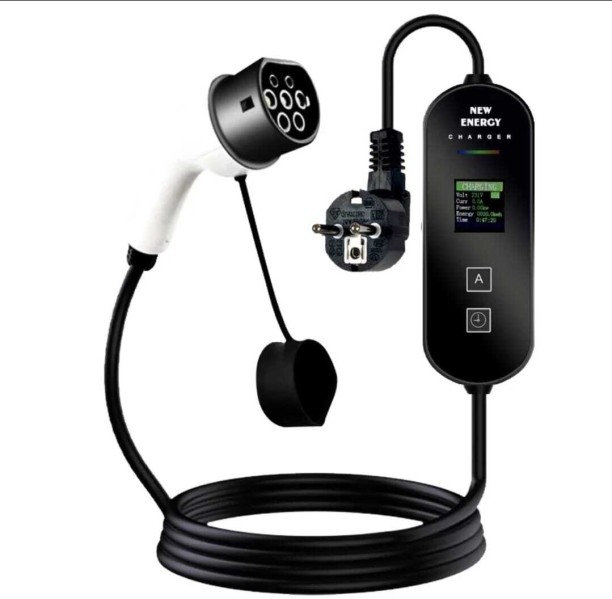 SAYFE Portable EV Charger, 3.5KW 16A, Type 2 3500 W Car Charger