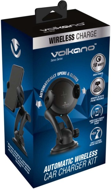 Volkano Automatic Car Wireless Charger 10 W Car Charger