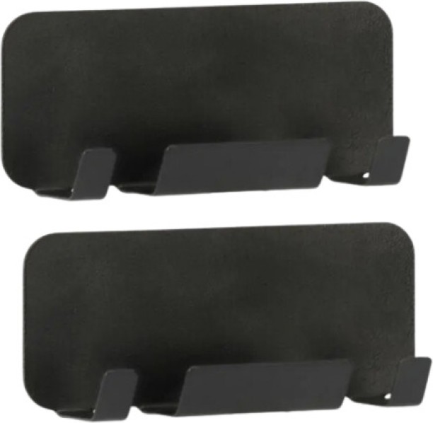 az decor Mobile Phone Holder, Wall Mounted, Self Adhesive Tape, Black Car Mobile Holder