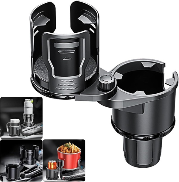 Loznron 2 in 1 Multifunctional Car Cup Holder Car Mobile Holder