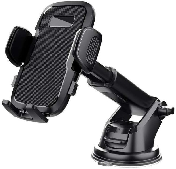 MEILI 2-in-1 Car Phone Mount, Universal Dashboard and Windshield Holder with Suction Cup, One-Hand Operation Phone Cradle for Navigation Car Mobile Holder