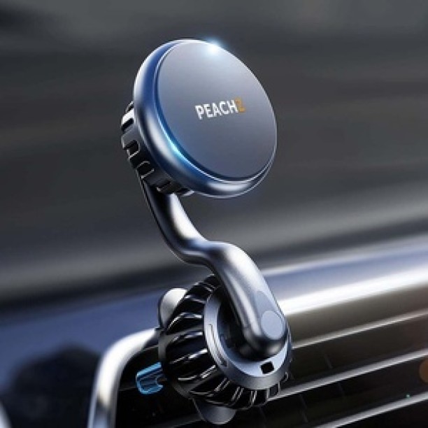 Peachz Magnetic Phone Holder for Car Mount /Phone Holder Car 360° /Strong Car Mobile Holder