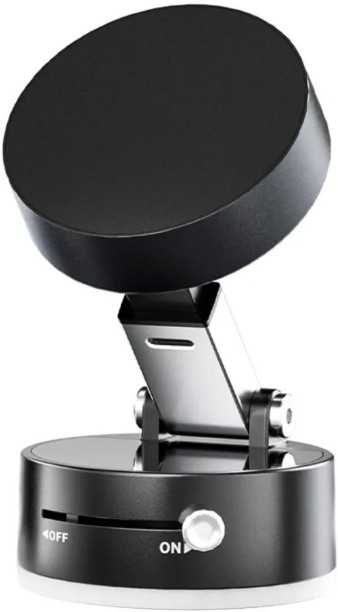 ELCTRO WORLD Portable Cell Phone Stand Vacuum Magnetic Car Mobile Holder