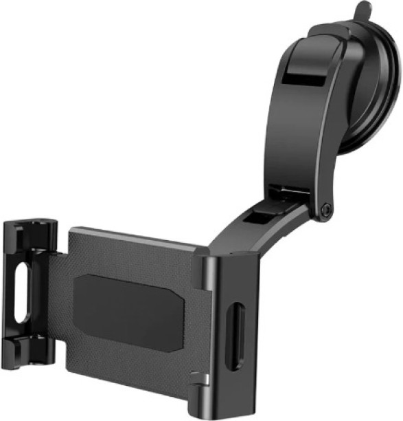 MK Car Holder: 360° Rotation, Universal Fit (6 to 12.9"), Strong Absorption, Sturdy Design for iPads, Tablets, Phones. On-the-Go Convenience. Car Mobile Holder