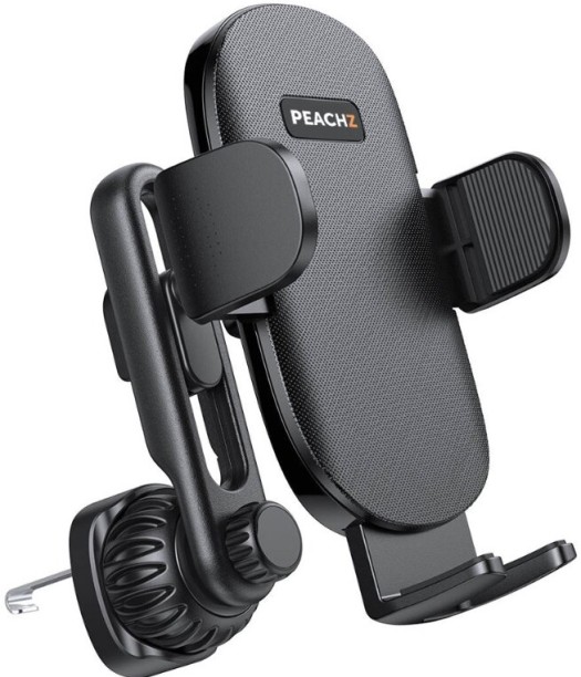 Peachz Phone Mount for Car Cell Phone Holder /Air vent Cell Mount 2 in 1 Car Mobile Holder