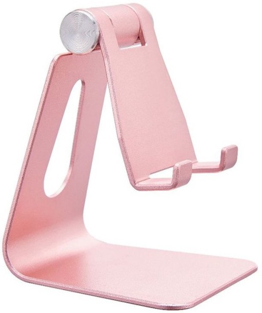 OMGift Adjustable Cell Phone Stand, Phone Stand, Cradle, Dock, Holder, Aluminum Desktop Stand Compatible with Phone 16 15 14 13 12 11 Pro Max Plus SE, Accessories Desk, All Mobile Phones-Rose Gold Car Mobile Holder