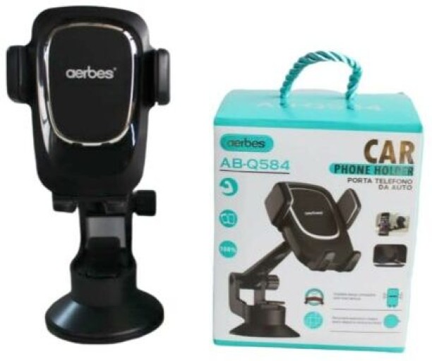 Super Electronics Aerbes AB-Q584 Scalable Design 360° Rotation Car Mobile Holder