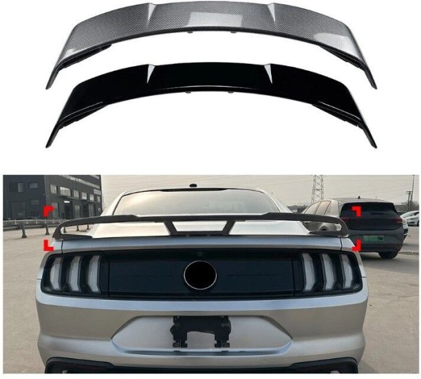 Mustang Wing Spoilers Polypropylene Car Door Bumper Guard