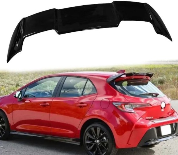 Rear Spoiler Wing for Toyota Corolla Auris Polypropylene Car Door Bumper Guard