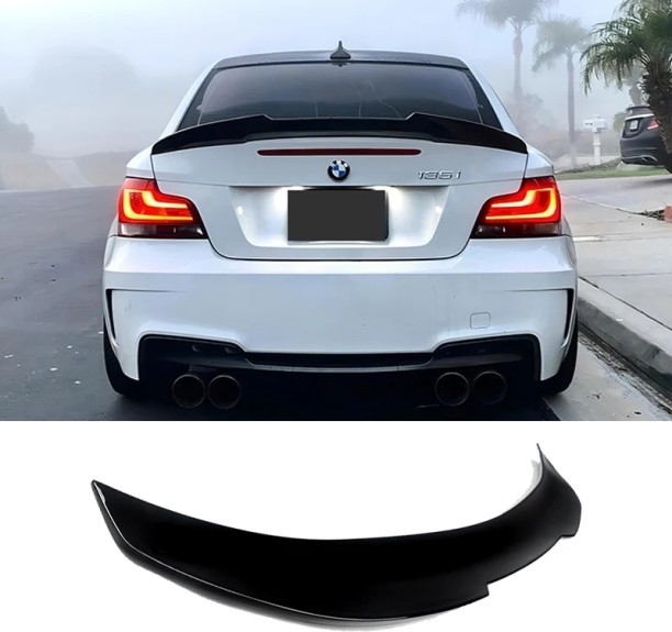 BMW E82 Wing Rear Boot Spoiler Polypropylene Car Door Bumper Guard
