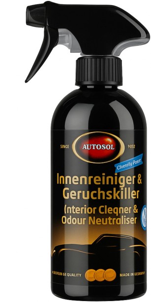 Autosol Interior Cleaner & Odour Neutraliser (500ml)  Car Interior Cleaner