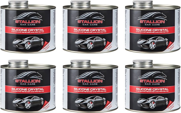 Stallion Silicone Crystal Dashboard Renewer and Protector  Car Interior Cleaner