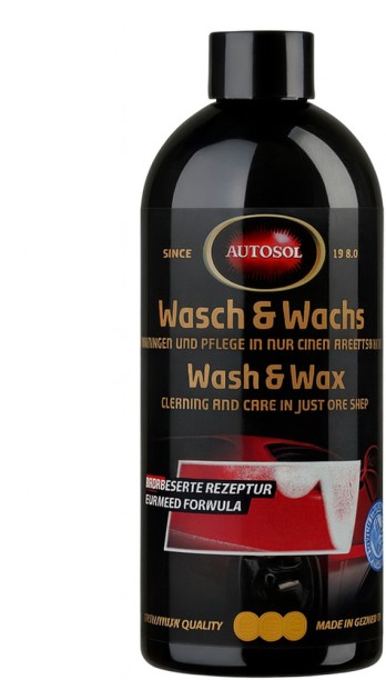 Autosol Wash & Wax 500ml  Car Interior Cleaner