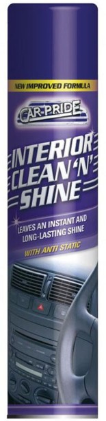 Carpride Clean & Shine Aerosol Spray  Car Interior Cleaner