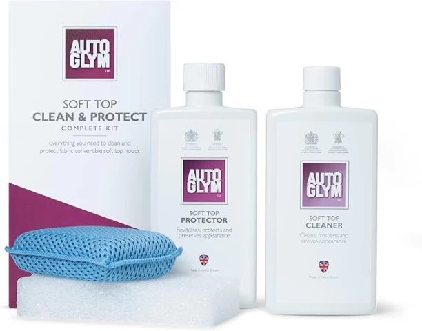 Autoglym Convertible Soft Top Clean & Protect Complete Kit  Car Interior Cleaner