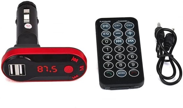 Allison v2.0 Car Bluetooth Device with FM Player, Audio Receiver, 3.5mm Connector, MP3 Player, Remote Control, FM Transmitter