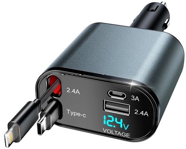 Aerbes v5.0 Car Bluetooth Device with Charger