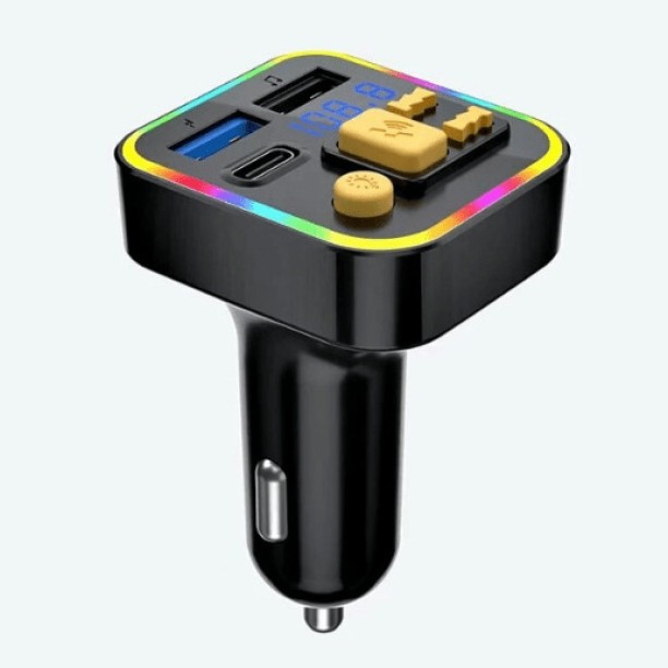 DH Stores v2.0 Car Bluetooth Device with FM Player, Car Charger