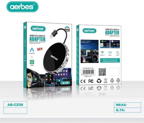 AERBES v2.1+EDR Car Bluetooth Device with Transmitter