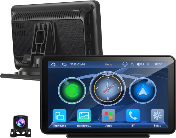 Vizia 7-Inch Smart Car Stereo with Wireless CarPlay & Android Auto Car Stereo