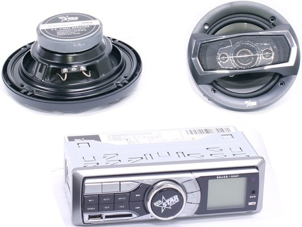 Starsound SS-RSCOMBO-600DL RS Combo Mp3 Media Player with 6″ Speakers Car Stereo