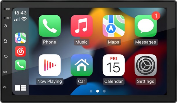 GL 10″ Wireless Car Multimedia Touchscreen Player with Bluetooth, MirrorLink & Built-in Cooling Fan Car Stereo