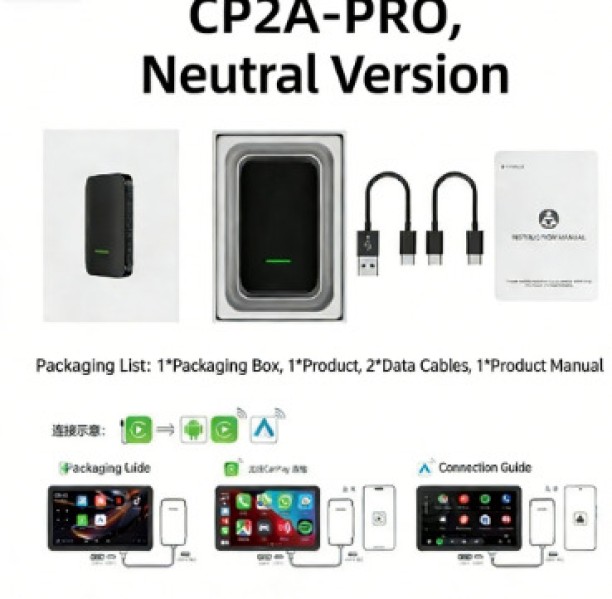 carlinkit carplay customized car smart apple carplay box wired to wireless android Car Stereo