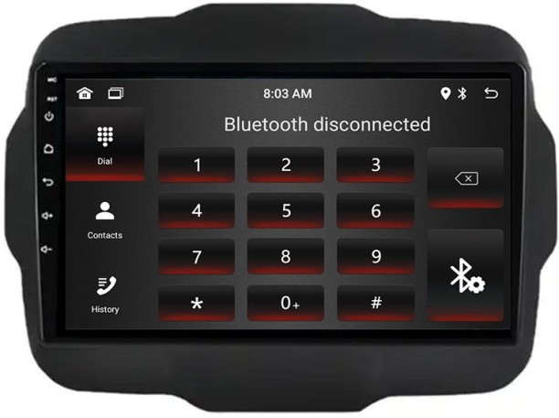 AirNav Jeep Renegade 2016–2020 Android Radio High Spec Wireless CarPlay & Android Auto + Reverse Camera Car Stereo