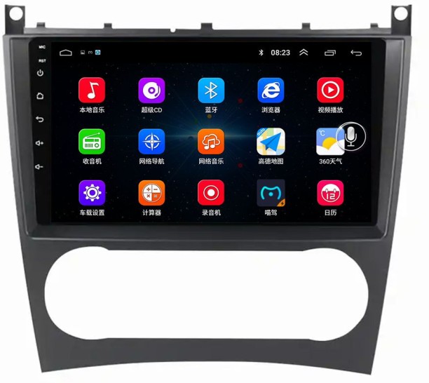 AirNav Mercedes C Class W203 / CLK W209 Android Radio High Spec Wireless CarPlay & Android Auto + Reverse Camera Car Stereo