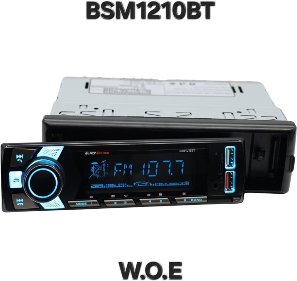 BLCK SPIDER BSM1210BT Car Stereo