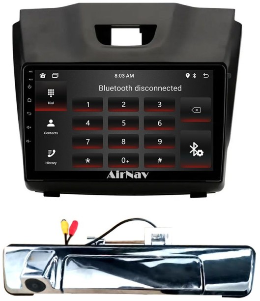 AirNav Isuzu D-Max Android Radio Bundle with Tailgate Camera, Wireless CarPlay & Android Auto Car Stereo