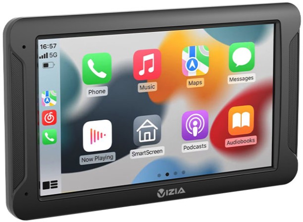 Vizia 7inch Wireless CarPlay & Android Auto Touchscreen Display Car Stereo