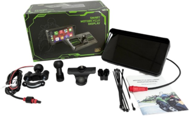 MVA Spares Motorcycle DVR 6.25″ Display Wireless CarPlay, Android Auto, GPS Car Stereo