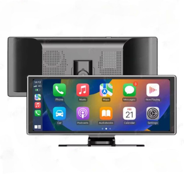 BLD Portable Wireless IPS Touch Screen Car play and Reverse Camera Monitor Car Stereo