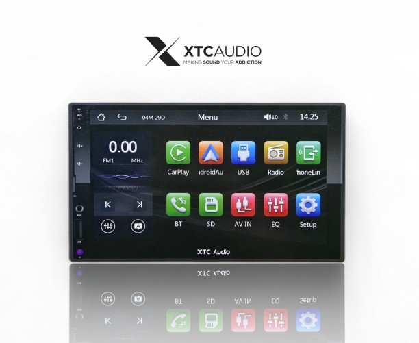 XTC Majid Less 7" Wireless Apple Carplay/Android Auto Car Stereo