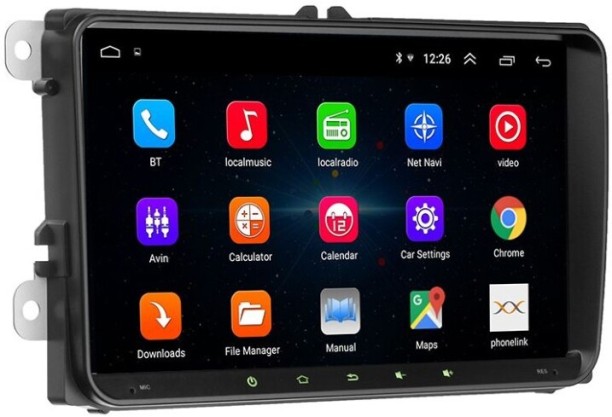 RenzoAuto VW 9 Inch Android Navigation With Reverse Camera Touch Screen Car Stereo