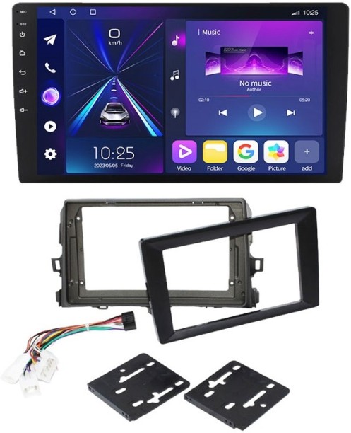 Caska CM-PZ-502 9″ Media Player with Trimplate for Toyota Corolla 2008 Car Stereo