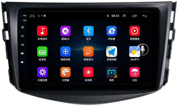 AirNav Toyota Rav4 2006-2011 Android Radio High Spec 9-Inch IPS Touch Screen With Wireless CarPlay & Android Auto + Reverse Camera Car Stereo