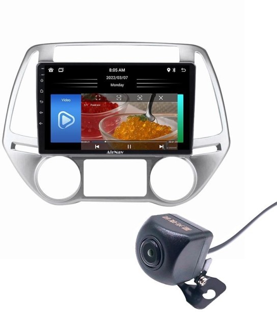 AirNav Android Radio Bundle High Spec Wireless Carplay Android Auto Compatible with Hyndai I20 Car Stereo