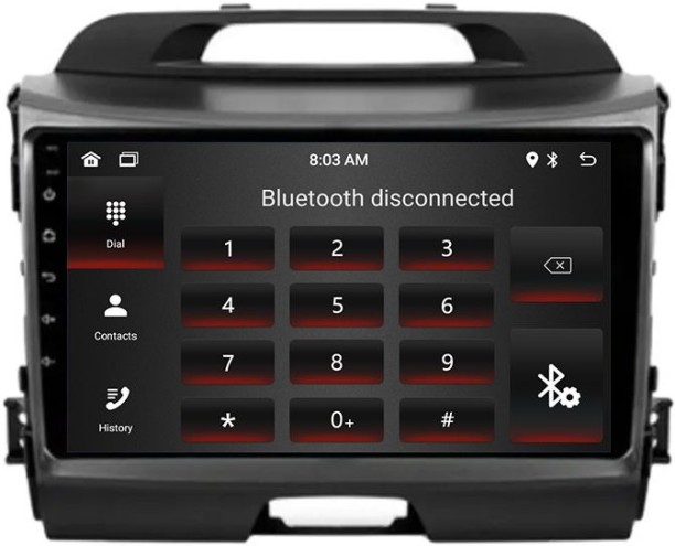 AirNav Kia Sportage Android Radio High Spec Wireless CarPlay & Android Auto + Reverse Camera Car Stereo