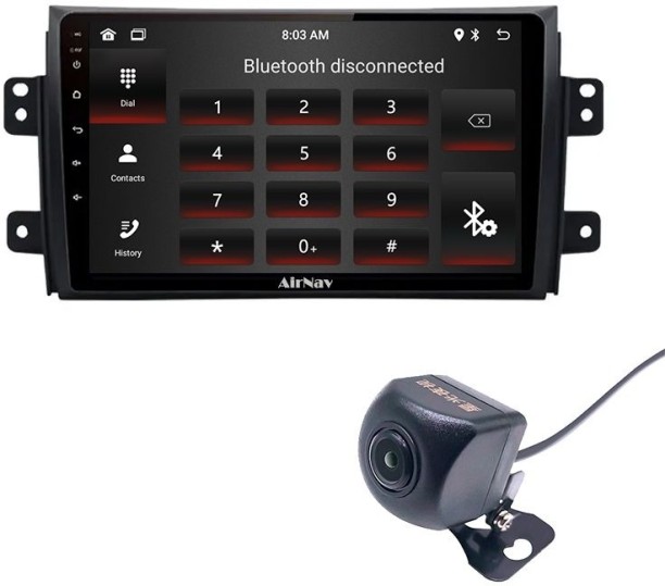 AirNav Android Bundle High Spec Android Wireless CarPlay Android Auto Compatible with Suzuki Sx4 Car Stereo