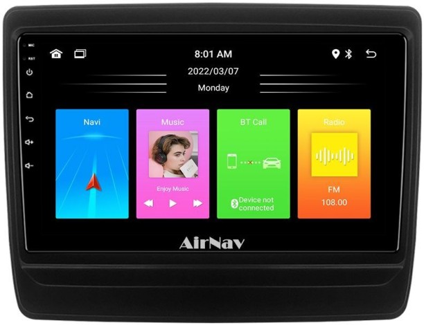 AirNav Isuzu Dmax 2022+ High Spec Android Bundle Wireless Carplay And Android Auto Car Stereo
