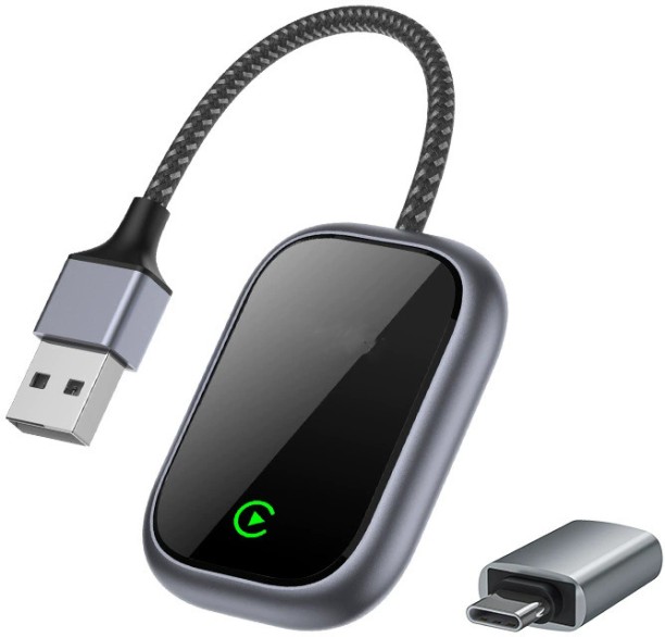 marevic Convert wired to wireless Carplay, plug and play, compatible with more than 800 car models, fast and stable connection, Car Stereo