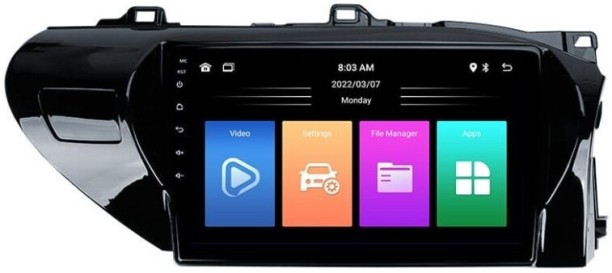 renzo auto 10 Inch Toyota Hilux GD6 2016-20 Android GPS Navigation Radio Car Stereo