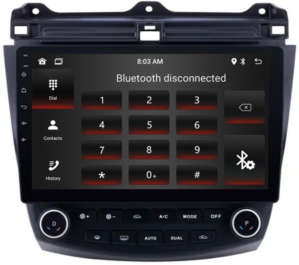 AirNav Honda Accord (2003-2012) Android Radio High Spec Touch Screen With Wireless CarPlay & Android Auto + Reverse Camera Car Stereo